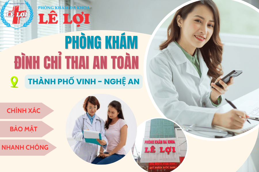 Phòng khám đình chỉ thai an toàn tại TP. Vinh Nghệ An