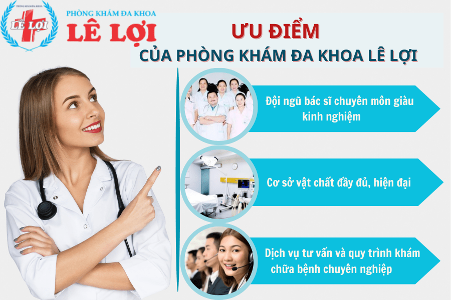 Những ưu điểm của Phòng khám Đa khoa Lê Lợi